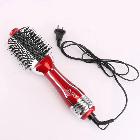 Brosse Sèche Cheveux Original ENZO 🥇🇮🇹💯 المشط الحراري الأصلي